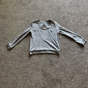 Open Back Long Sleeve